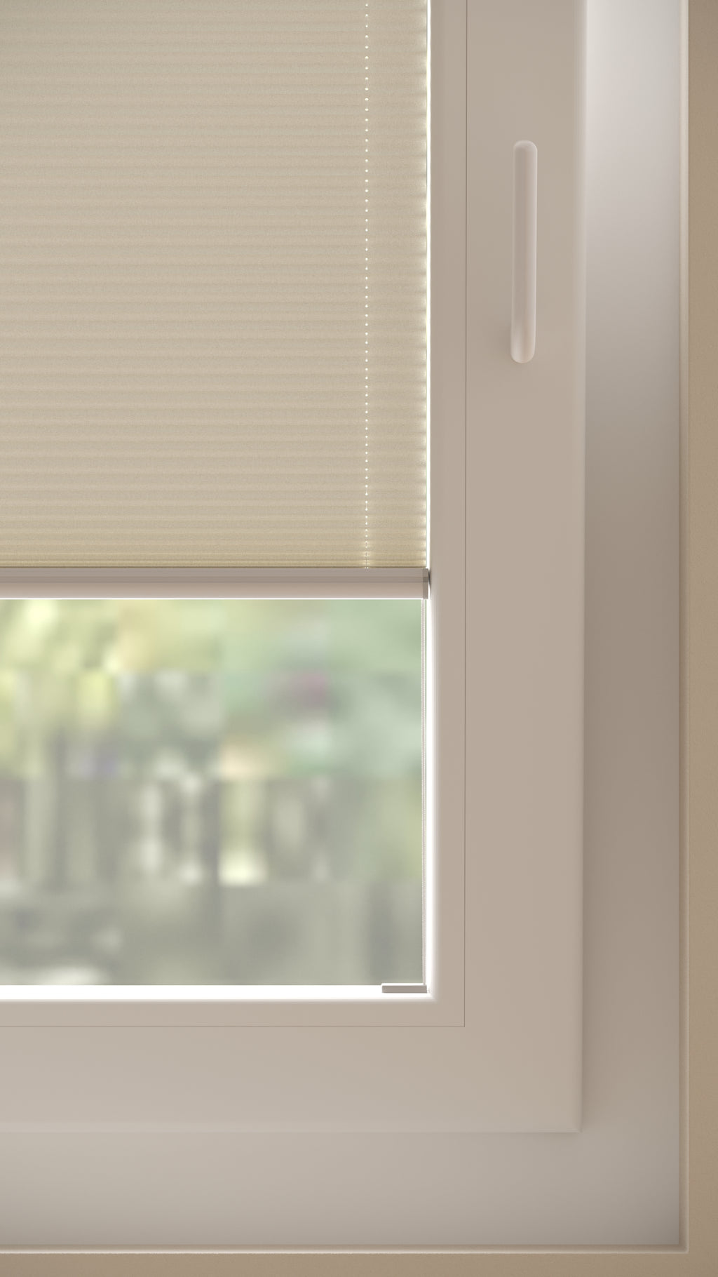 Plissee Bilbao Crepe Beige 200