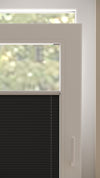 Plissee Bilbao Crepe Schwarz 1400
