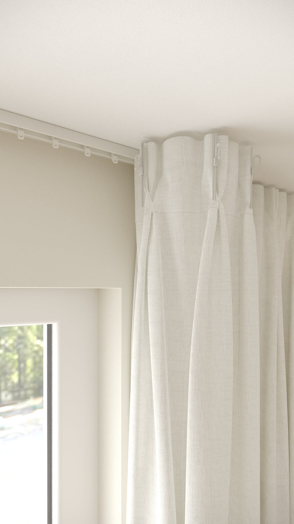 5167 halbtransparent Off-White