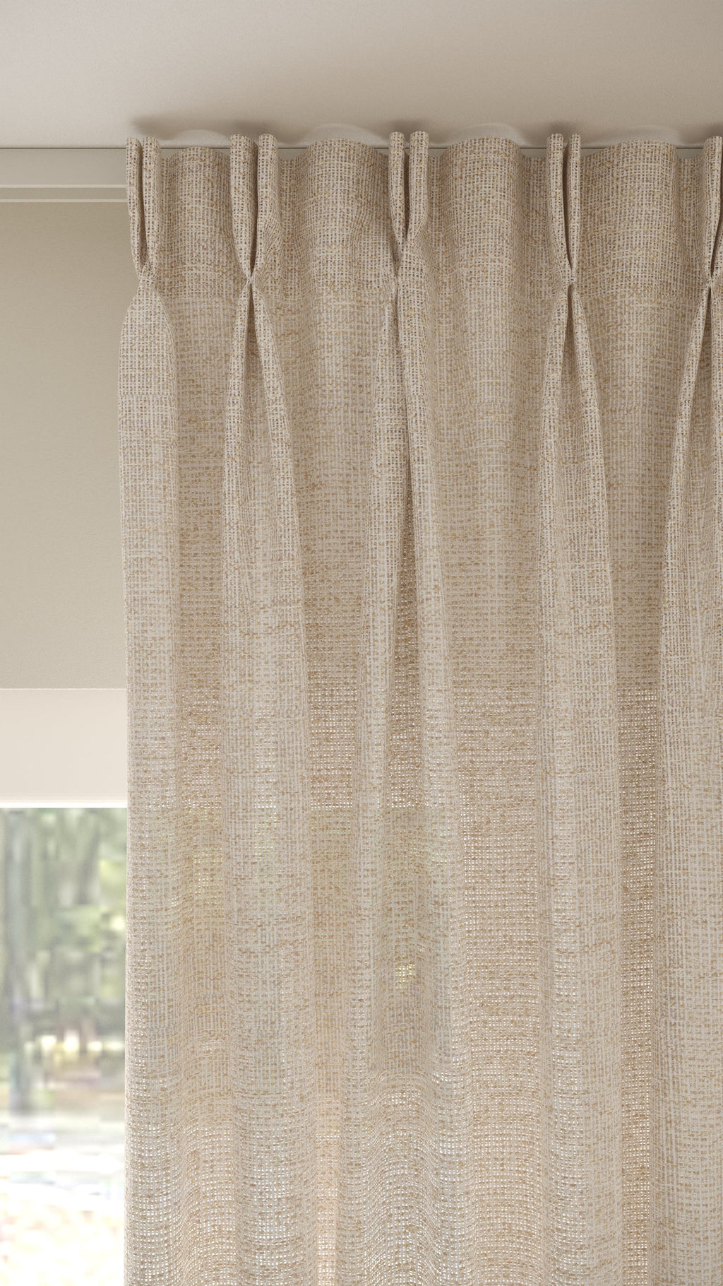 Cozy Bouclé halbtransparent Camel 5