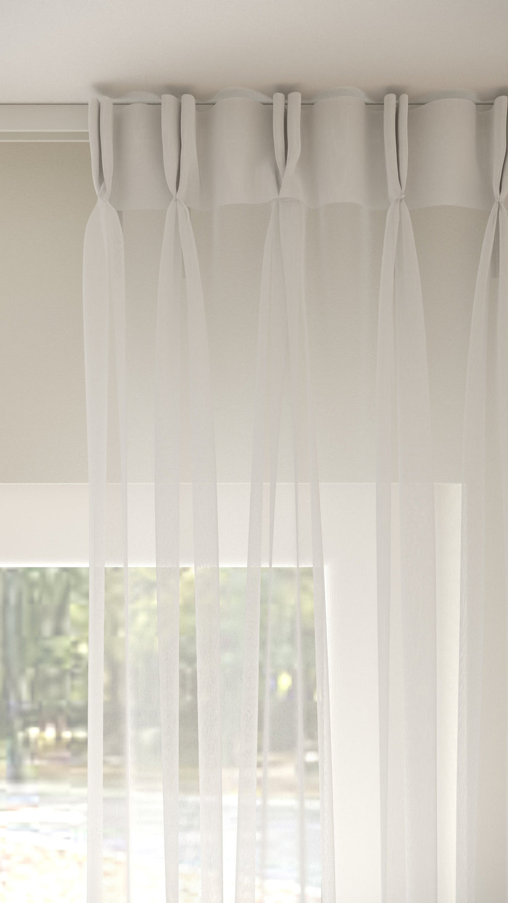 Französische Voile Weiß