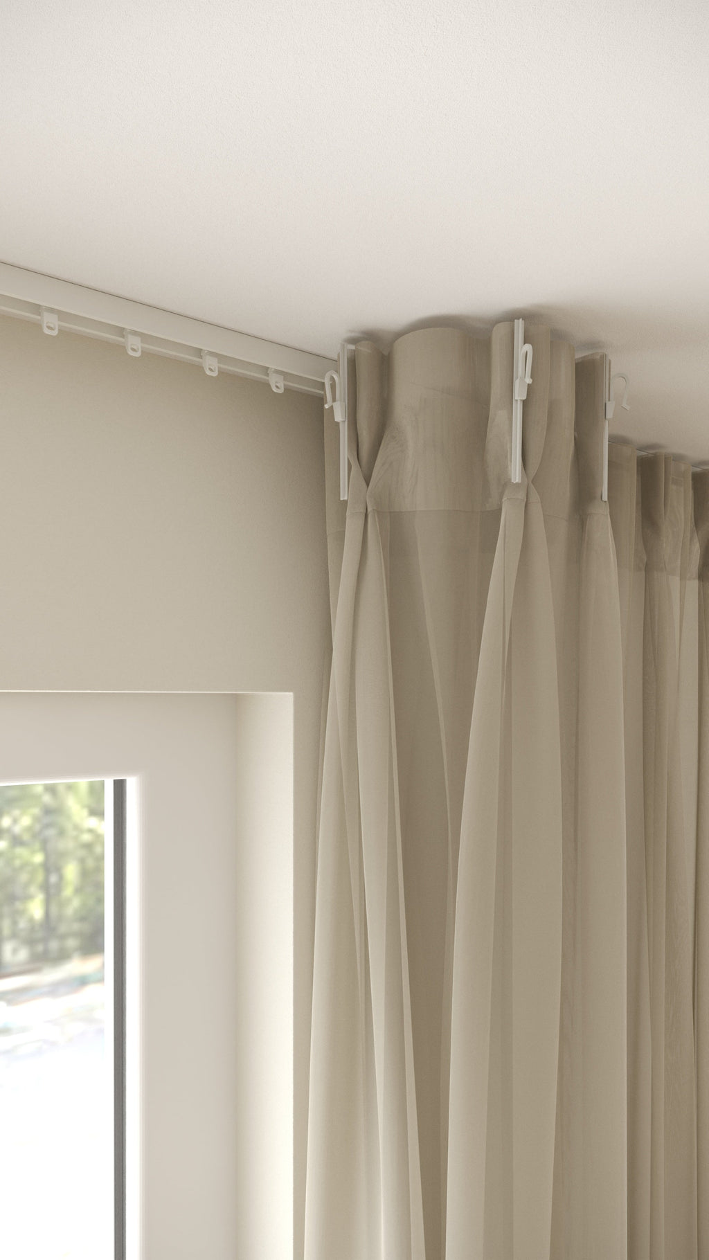 Französische Voile Sand