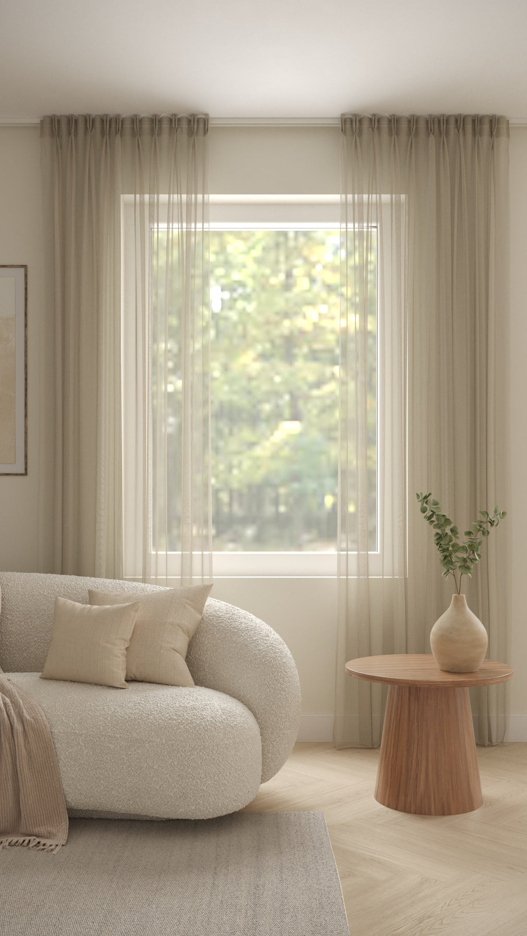Französische Voile Sand