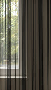 Französische Voile Schwarz