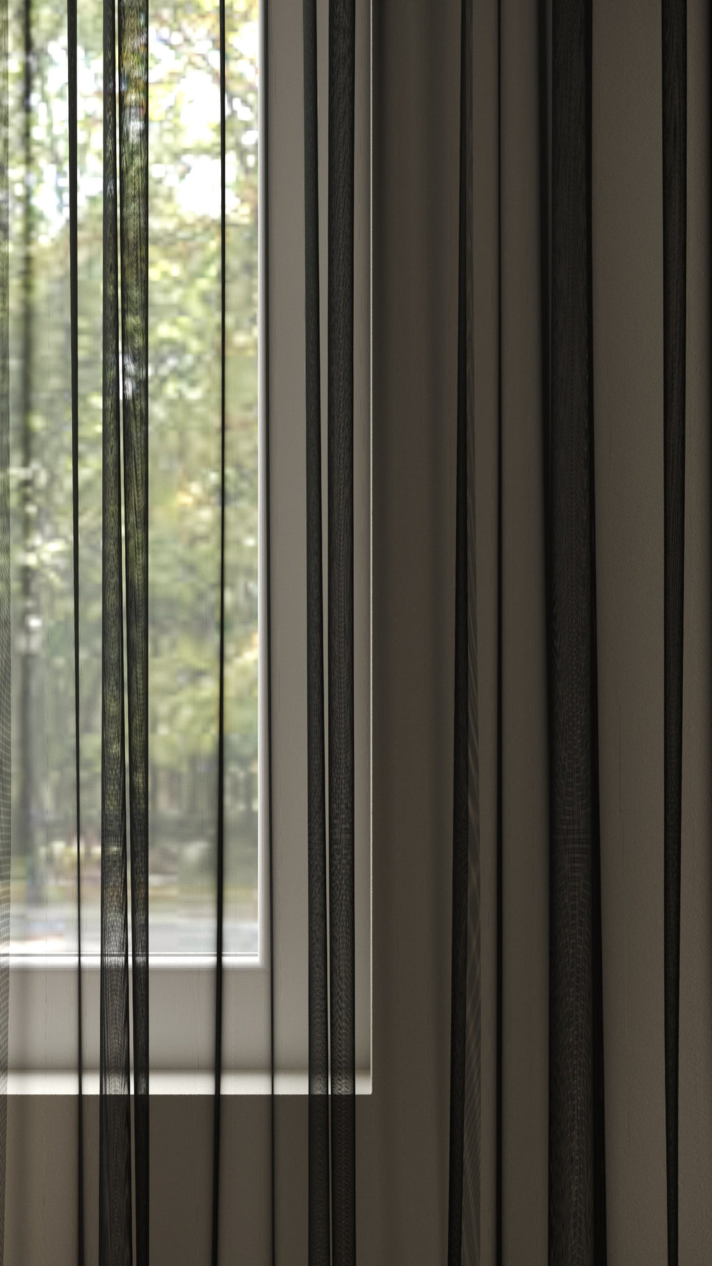 Französische Voile Schwarz