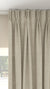 Lugano halbtransparent Hellbeige