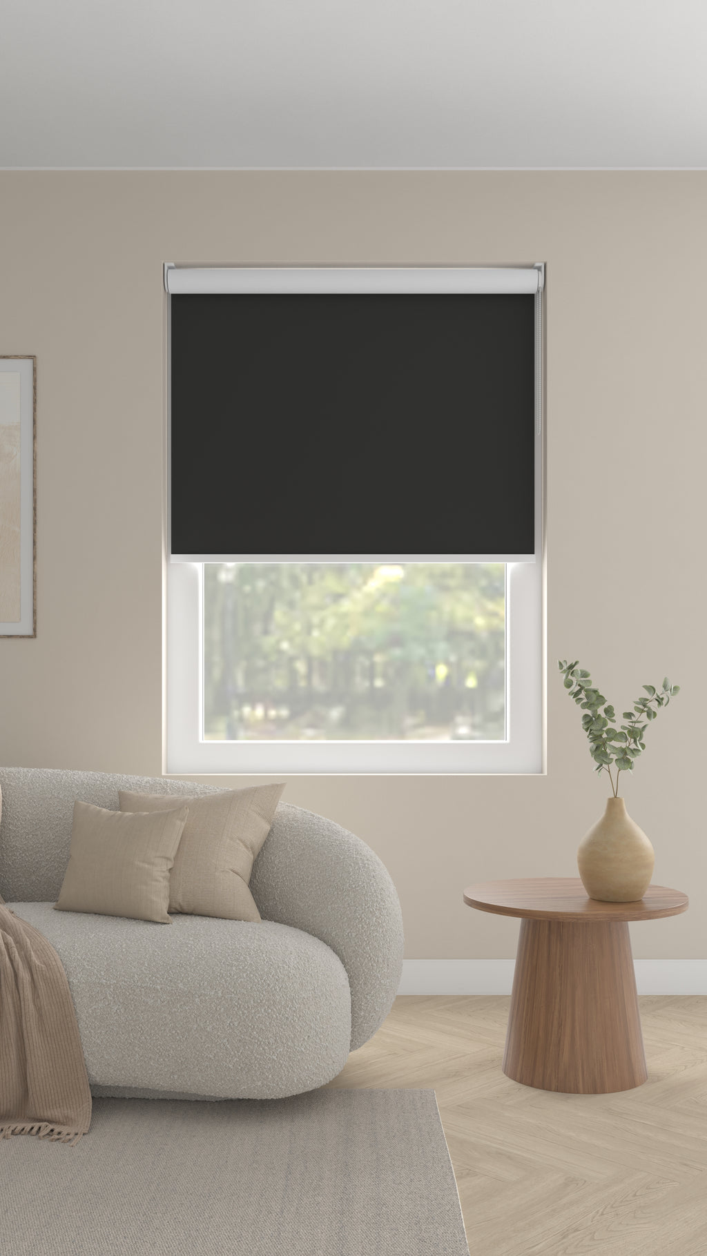 Bologna elektrisch verdunkelnd Schwarz 5100