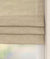 Leinenoptik Faltrollo Hellbeige