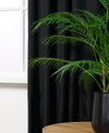 Robin Leinenoptik Schwarz