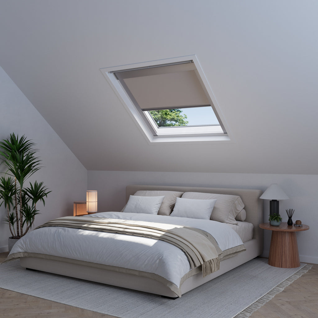 Dachfenster verdunkelnd Hellsand 2929 free sample