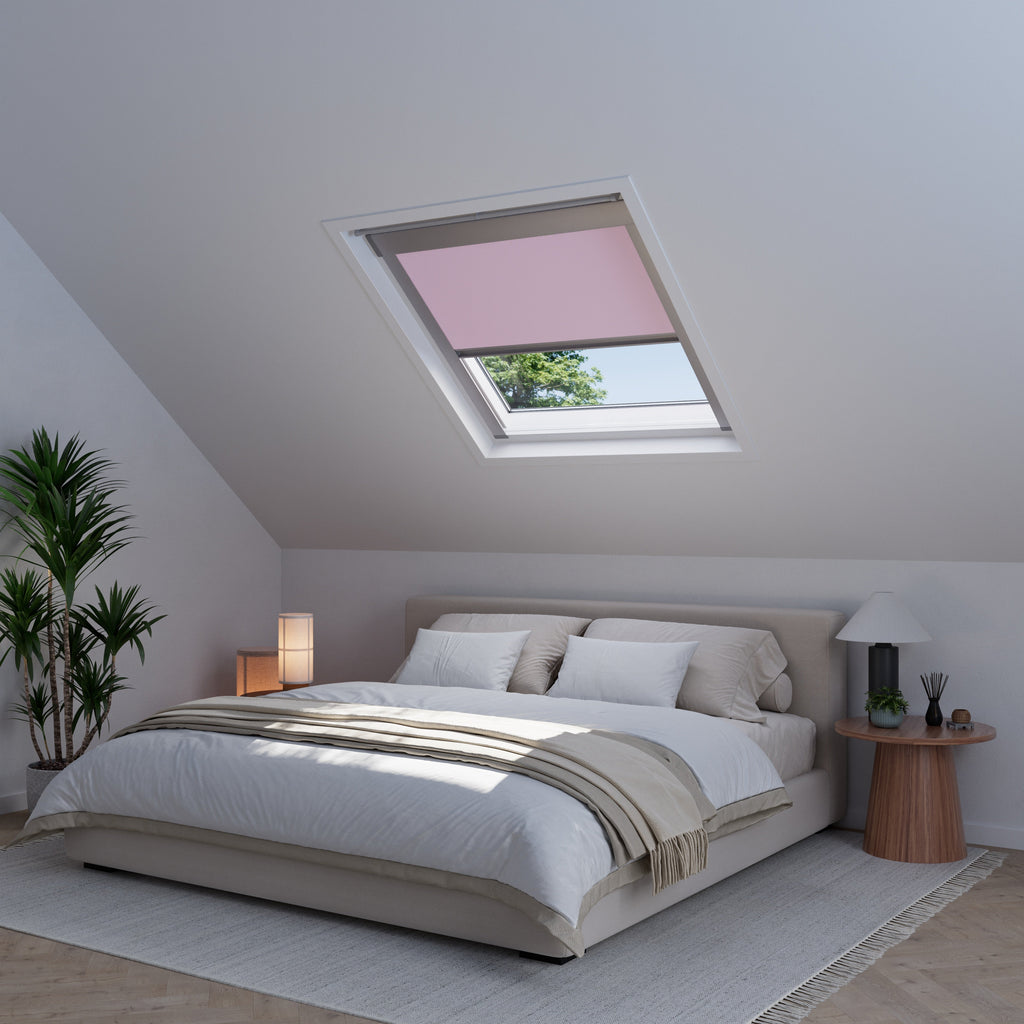 Dachfenster verdunkelnd Hellrosa 5910 free sample