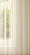 Fantazi Uni halbtransparent Ecru