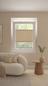 Plissee Bilbao Crepe Karamell 800
