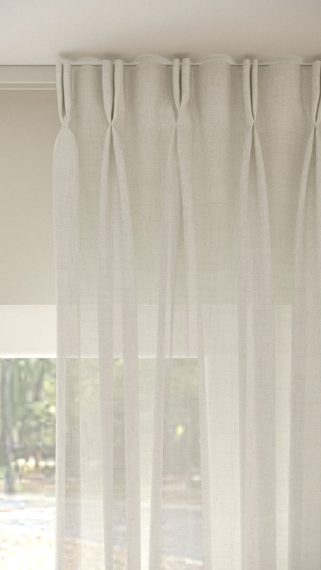5167 halbtransparent Off-White