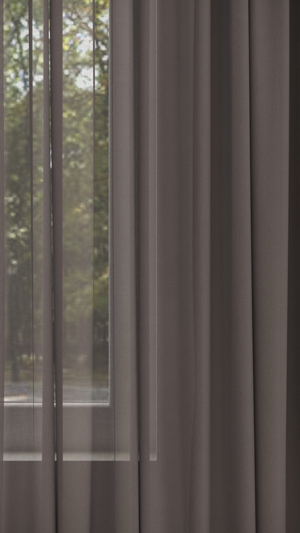 Batist halbtransparent Grau 9906A