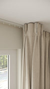 Carlo Leinen halbtransparent Sand 06