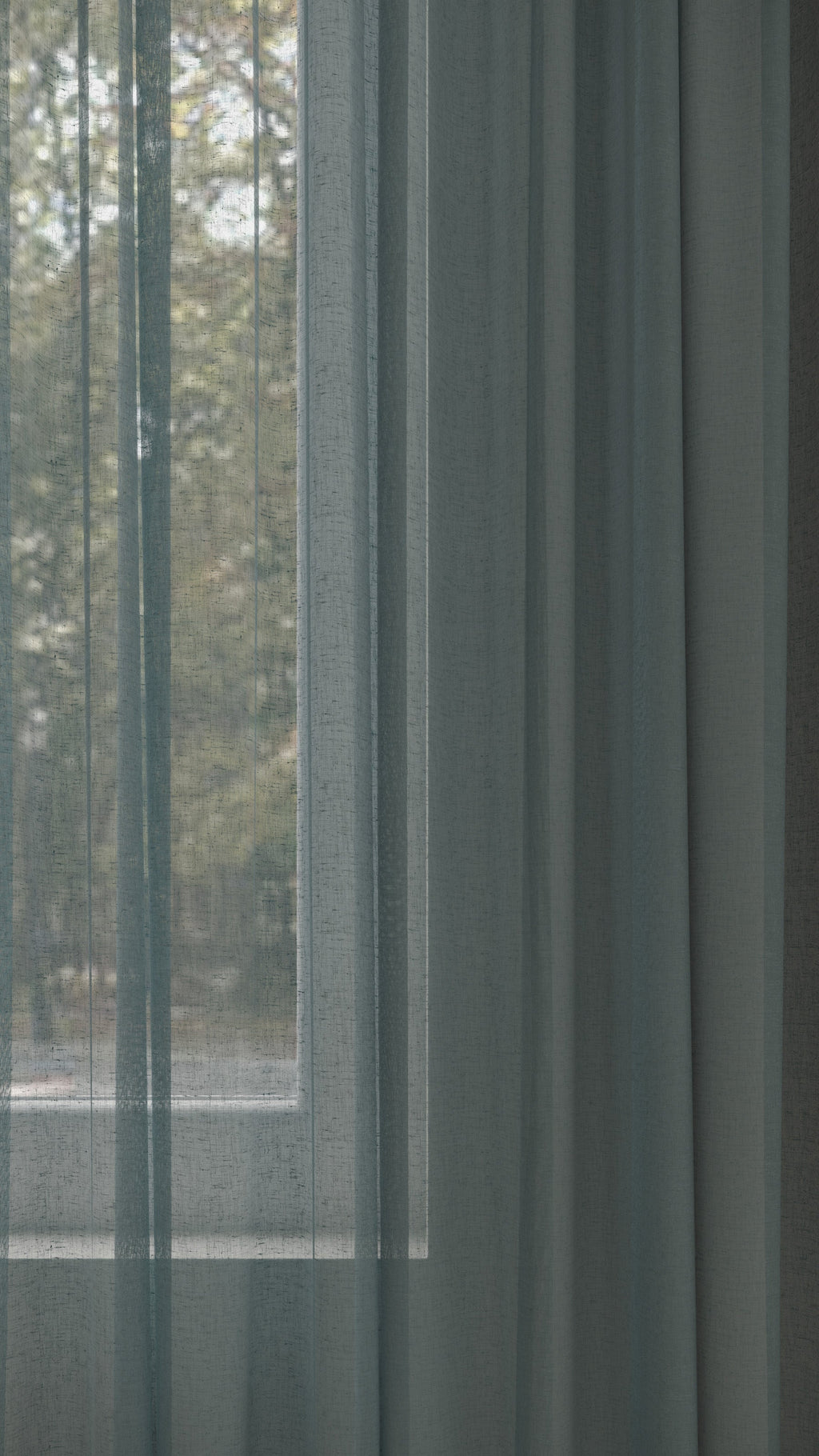Fantazi Uni halbtransparent Blau