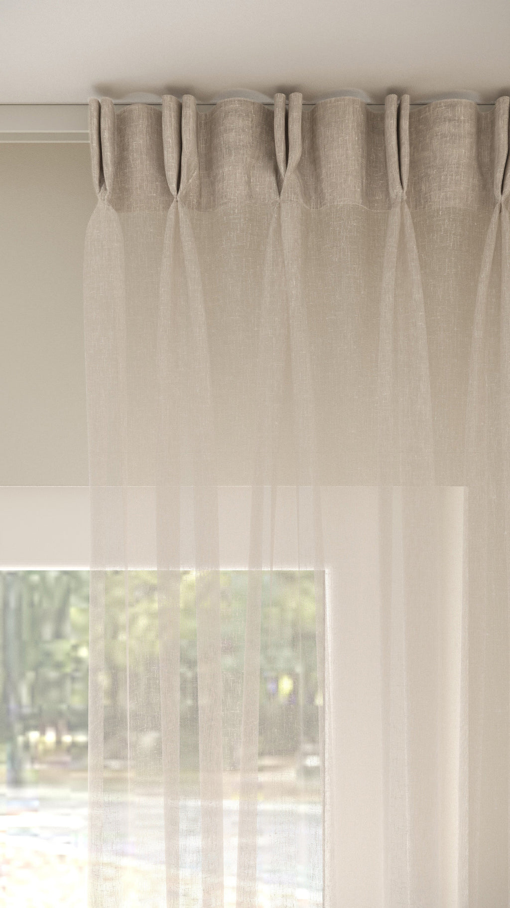 Fantazi Uni halbtransparent Hellbeige 4142677