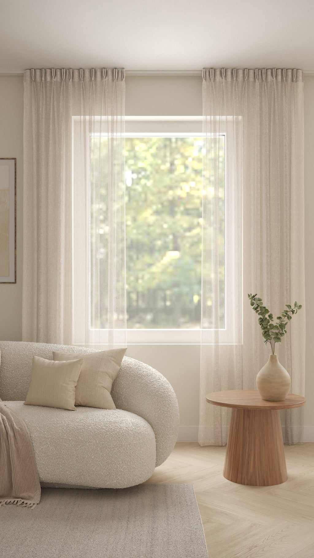 Fantazi Uni halbtransparent Hellbeige 4142677