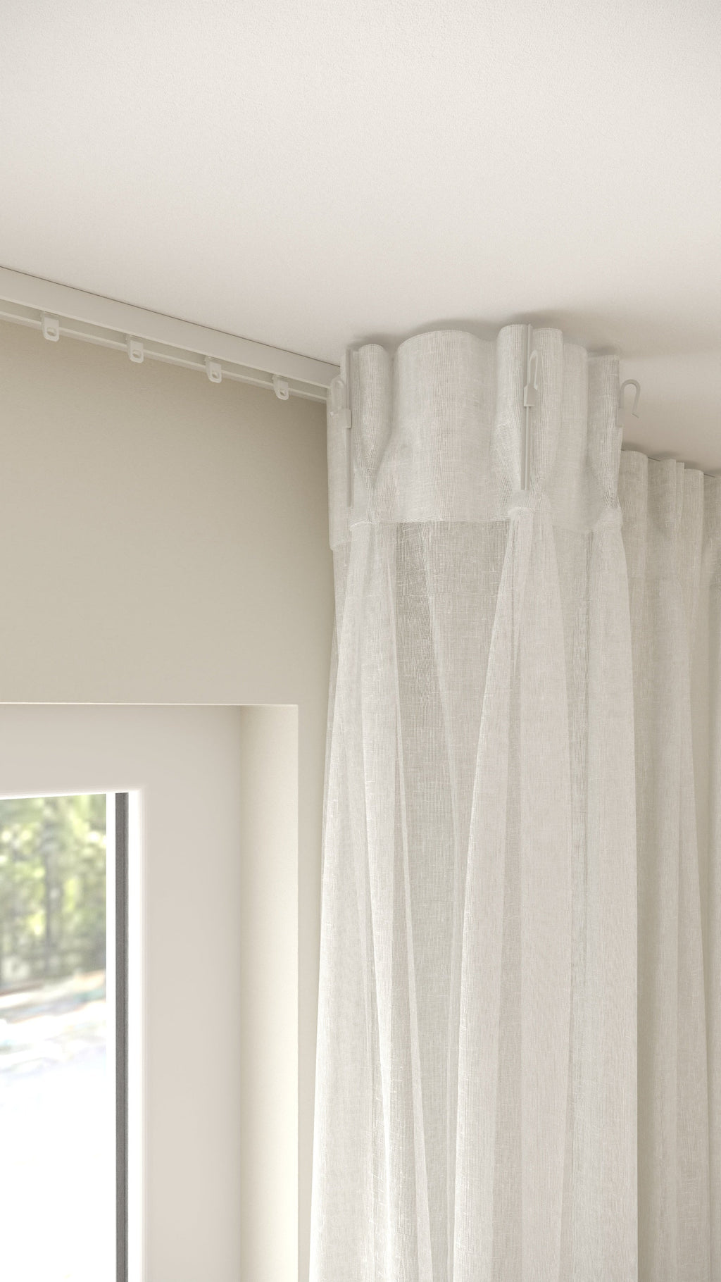 Fantazi Uni halbtransparent Off-White