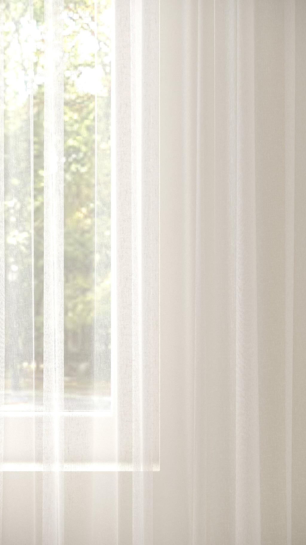 Fantazi Uni halbtransparent Weiß
