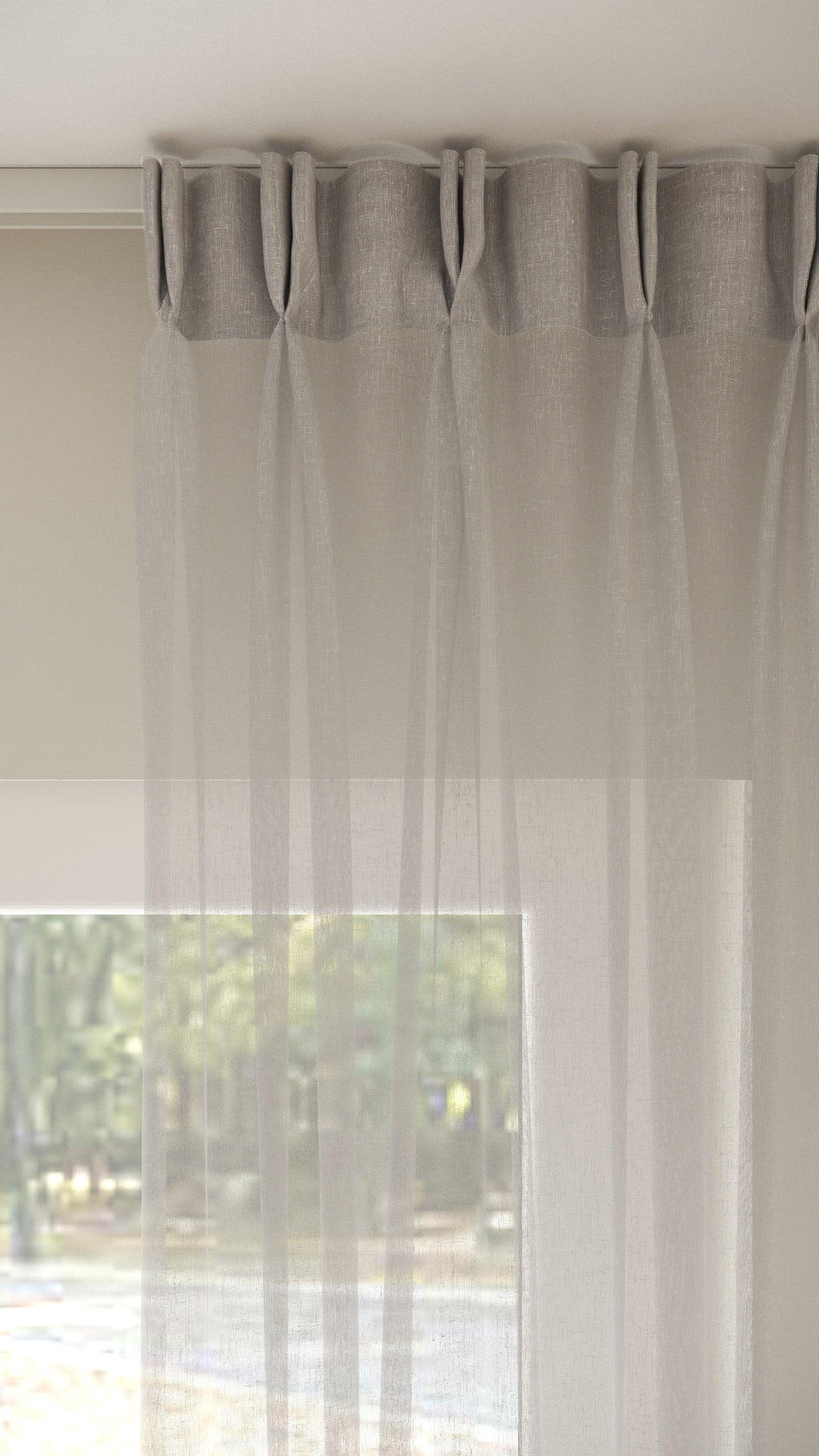 Fantazi Uni halbtransparent Sand 4143460