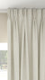 Lugano halbtransparent Elfenbein