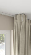Palma halbtransparent Hellbeige