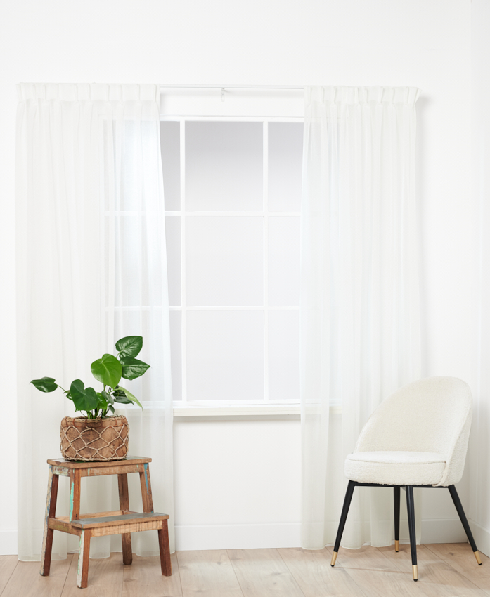 5163 halbtransparent Off-White