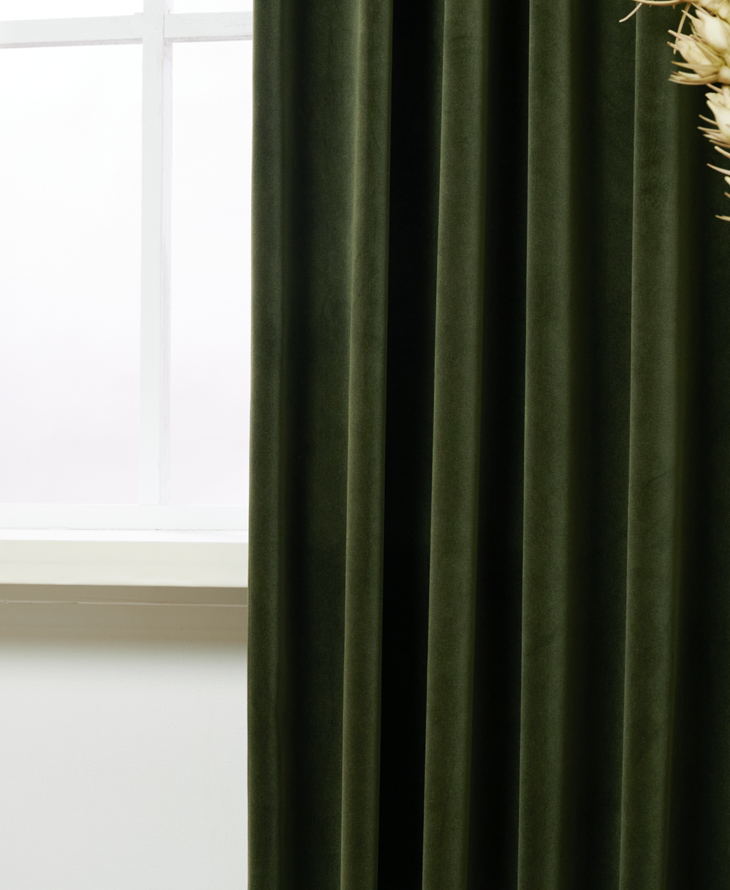 Luxury Velvet Olivgrün 500