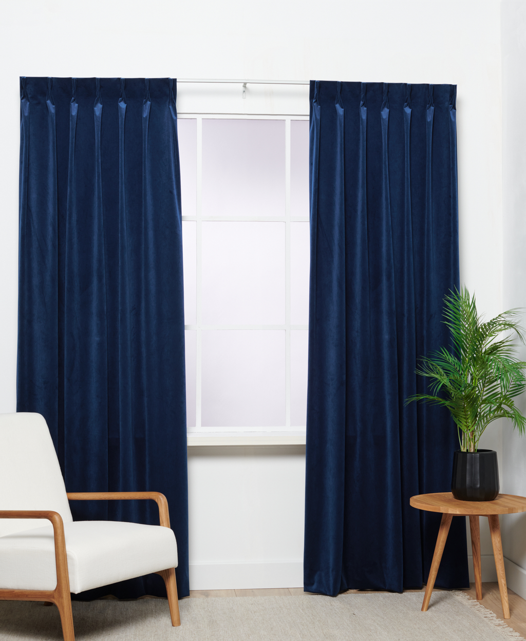 Trend Velours Blau 81