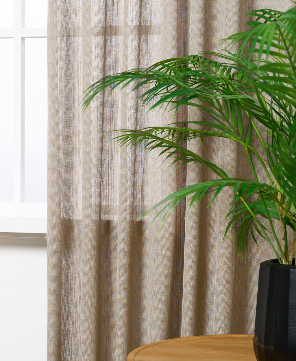 Jamaica halbtransparent Taupe 7