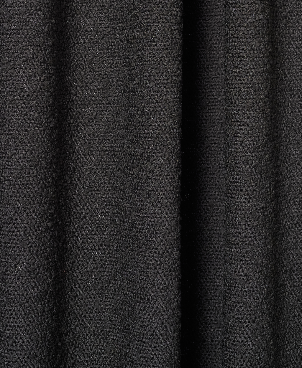 Teddy Bouclé Schwarz 800
