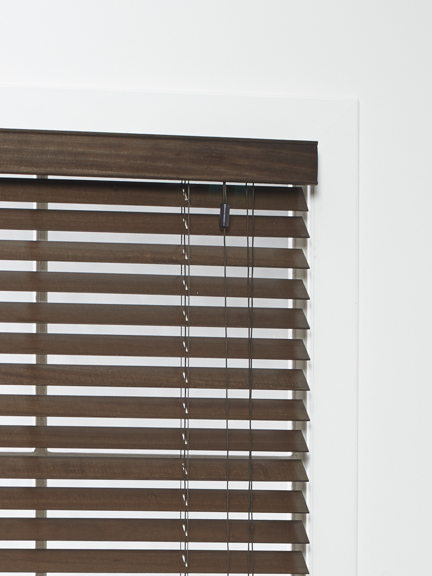 Houten Jaloezie Luxe Walnoot Afbeelding 2