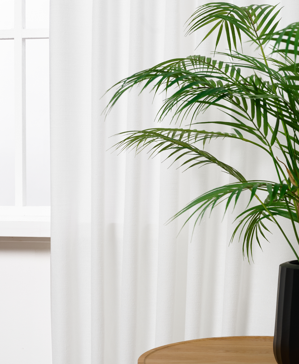Bahama halbtransparent Elfenbein