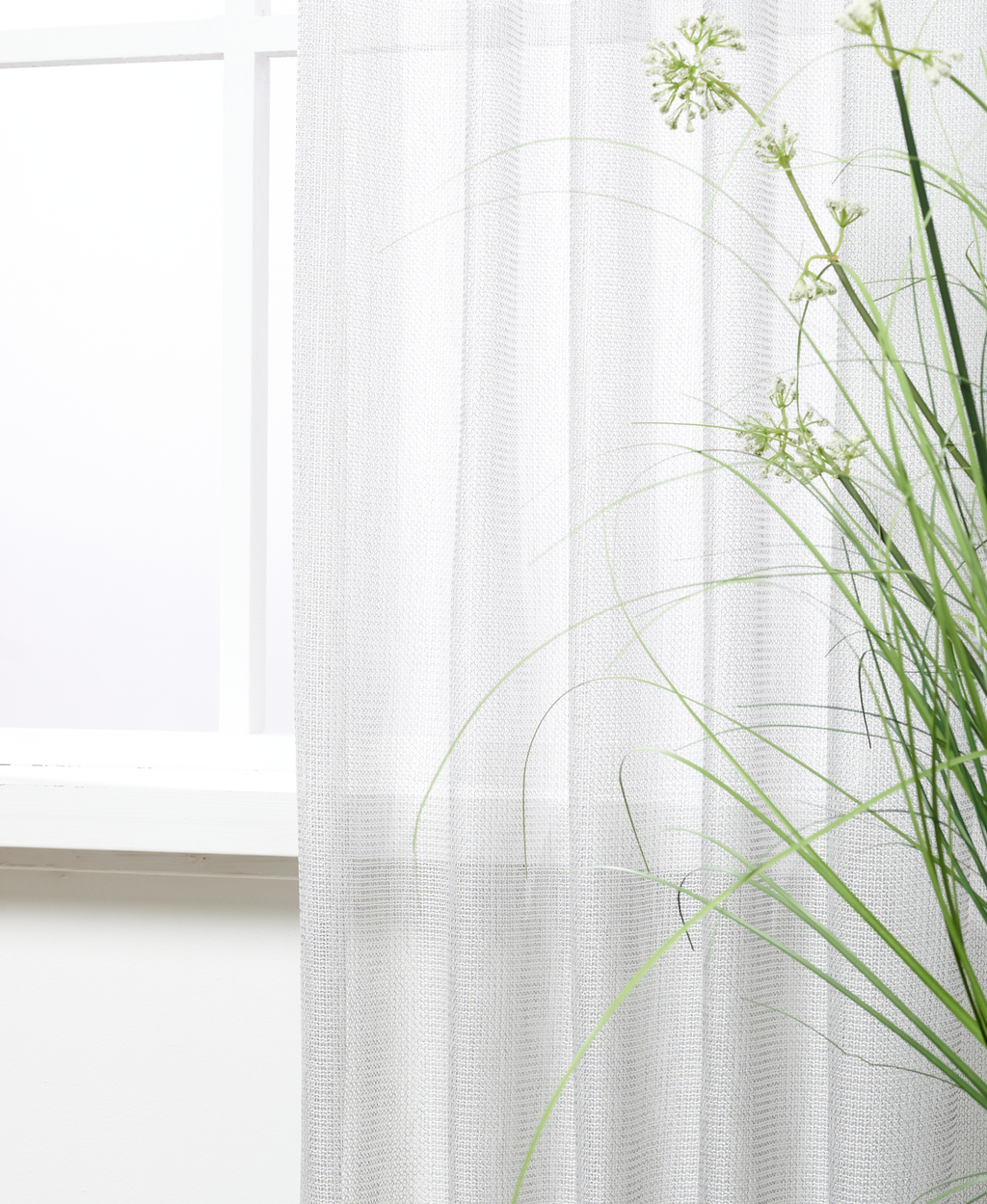 Athen halbtransparent Silber 13724