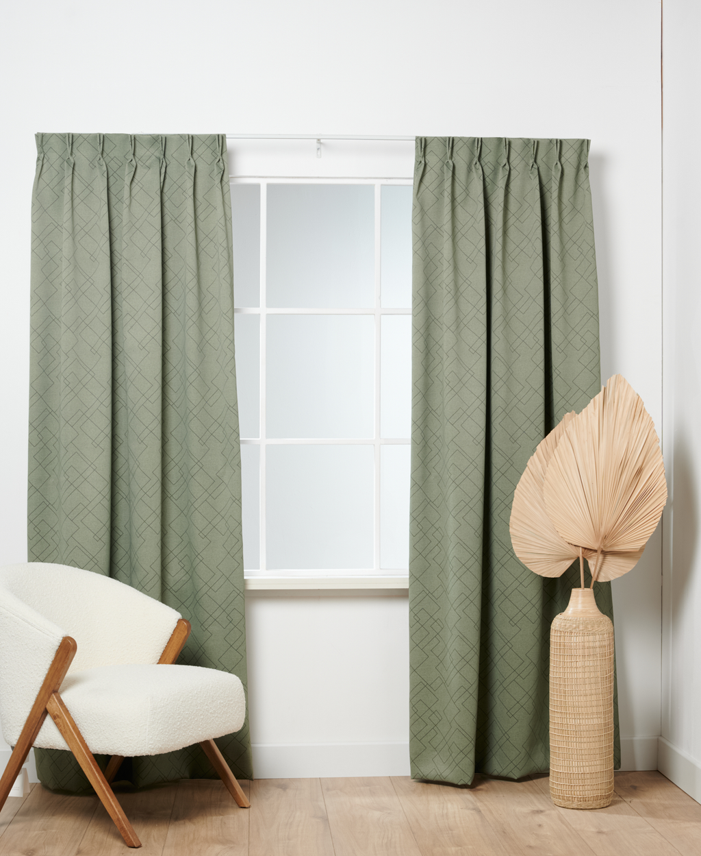 Design Blaine abdunkelnd Grün 1006A