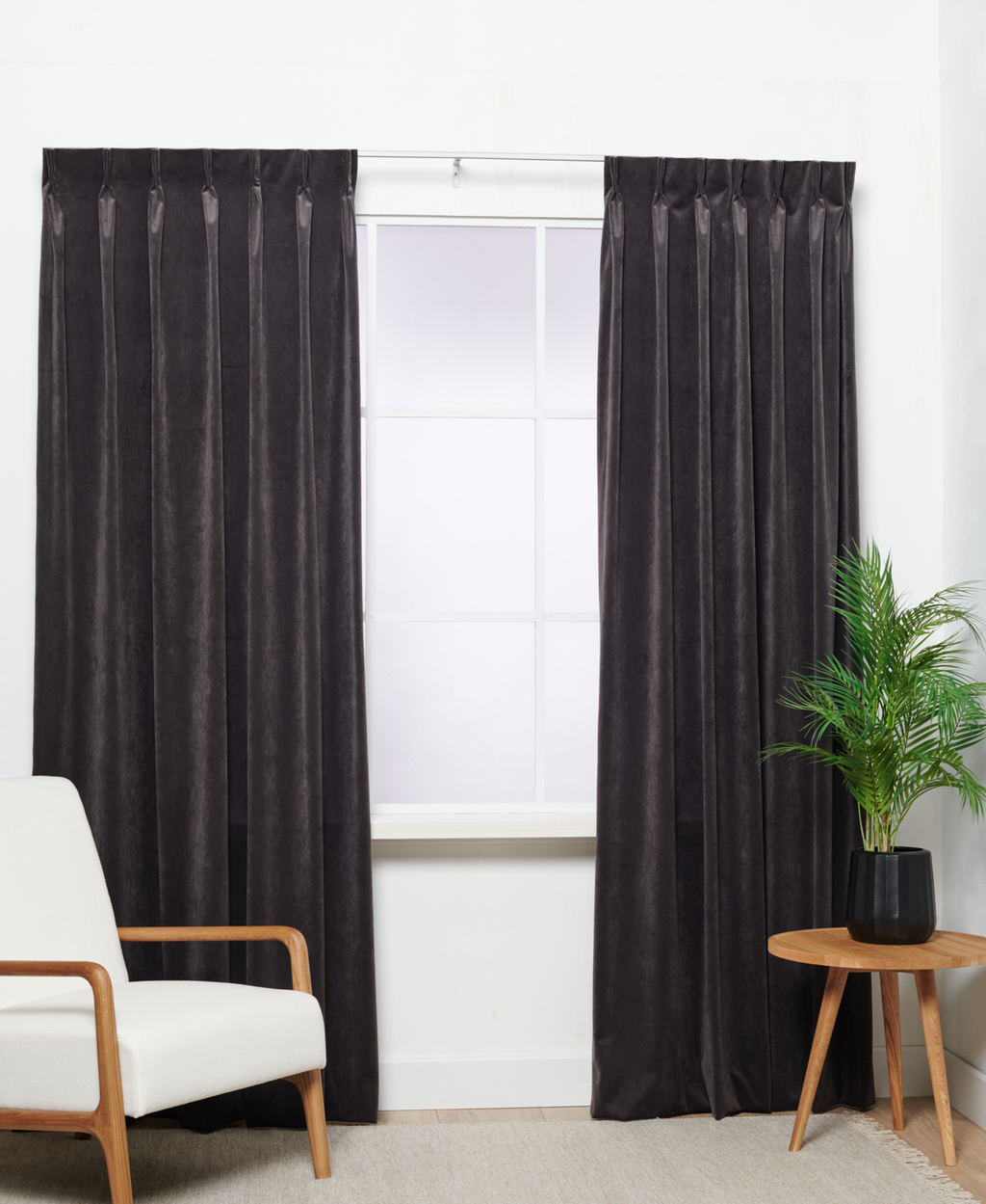 Trend Velours Anthrazit 97