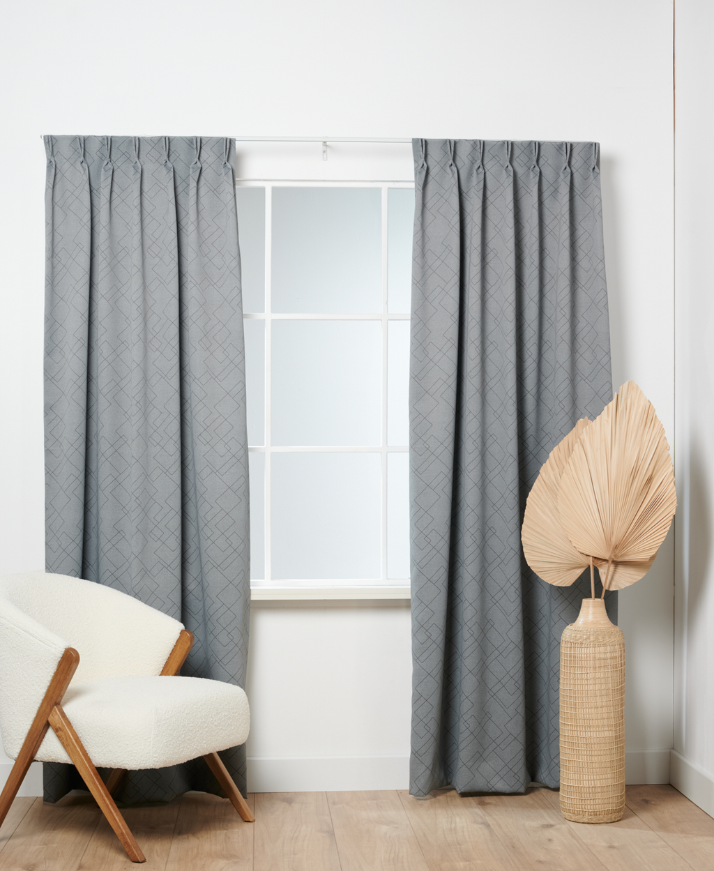 Design Blaine abdunkelnd Grau 1005A