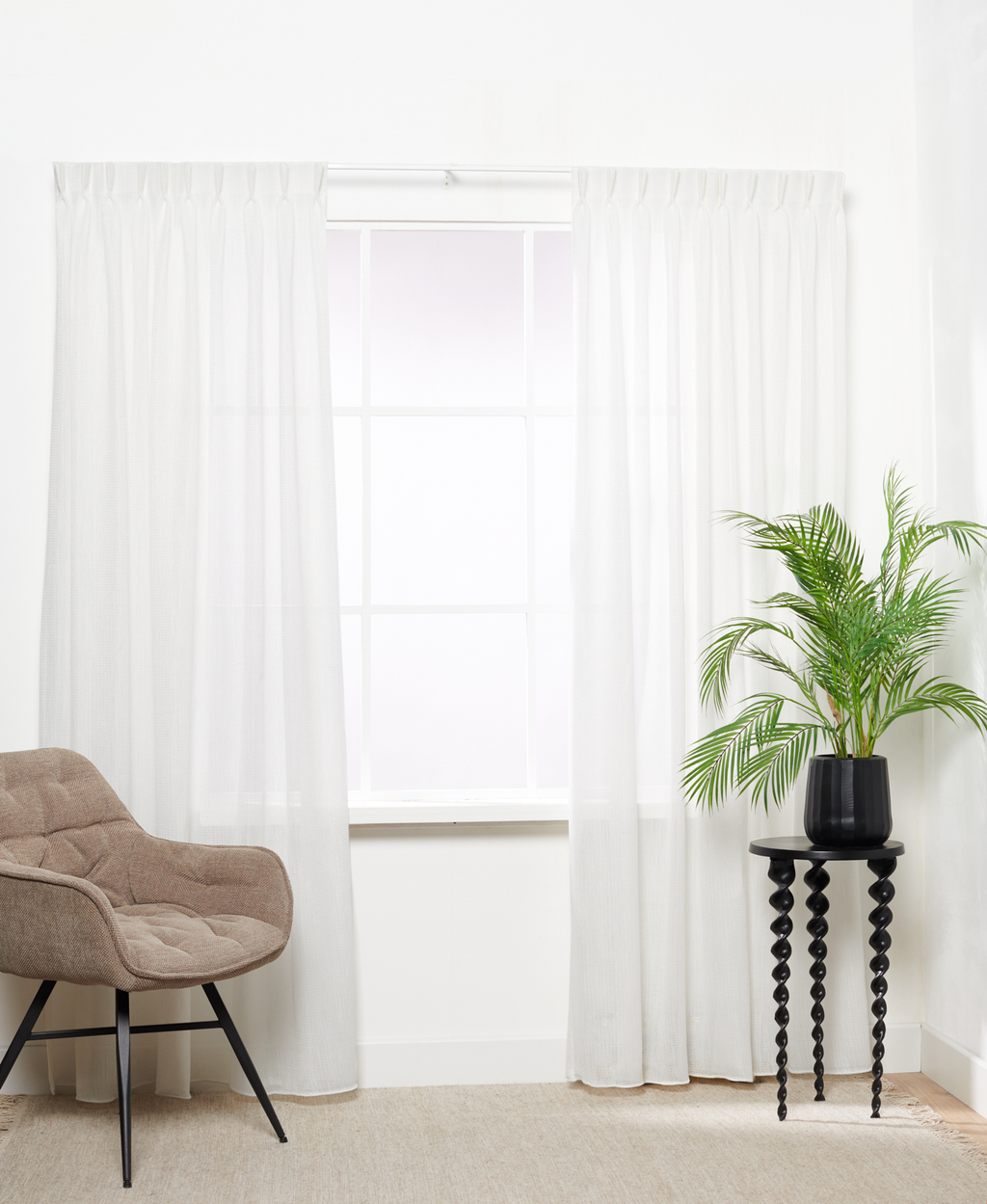 Thalassa 1121 halbtransparent Off-White