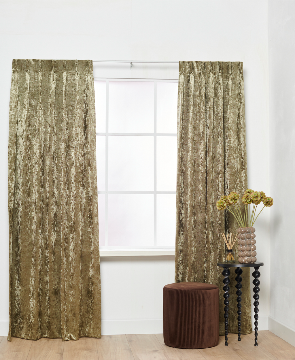 Velvet Kroko Grün 36