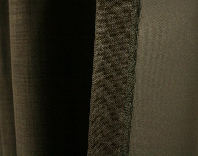 Rusticae schwer entflammbar  Braun/Taupe 17