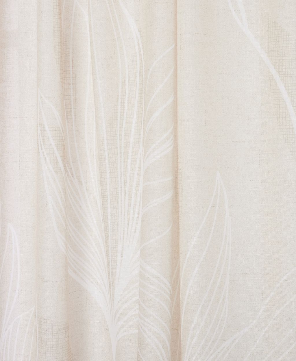 Montse halbtransparent Natur 2