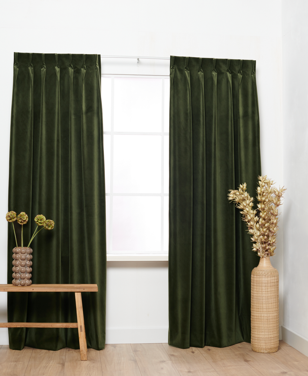 Luxury Velvet Olivgrün 500