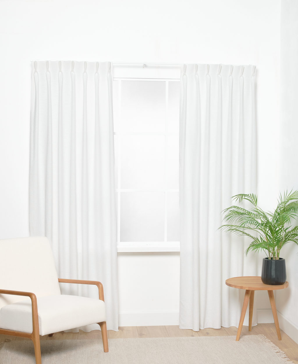 Bahama halbtransparent Elfenbein