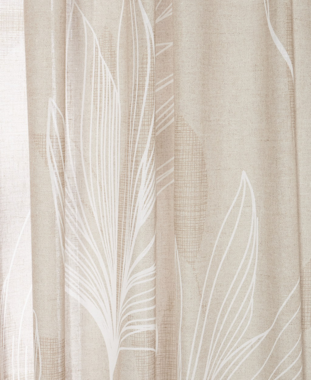 Montse halbtransparent Sand 3