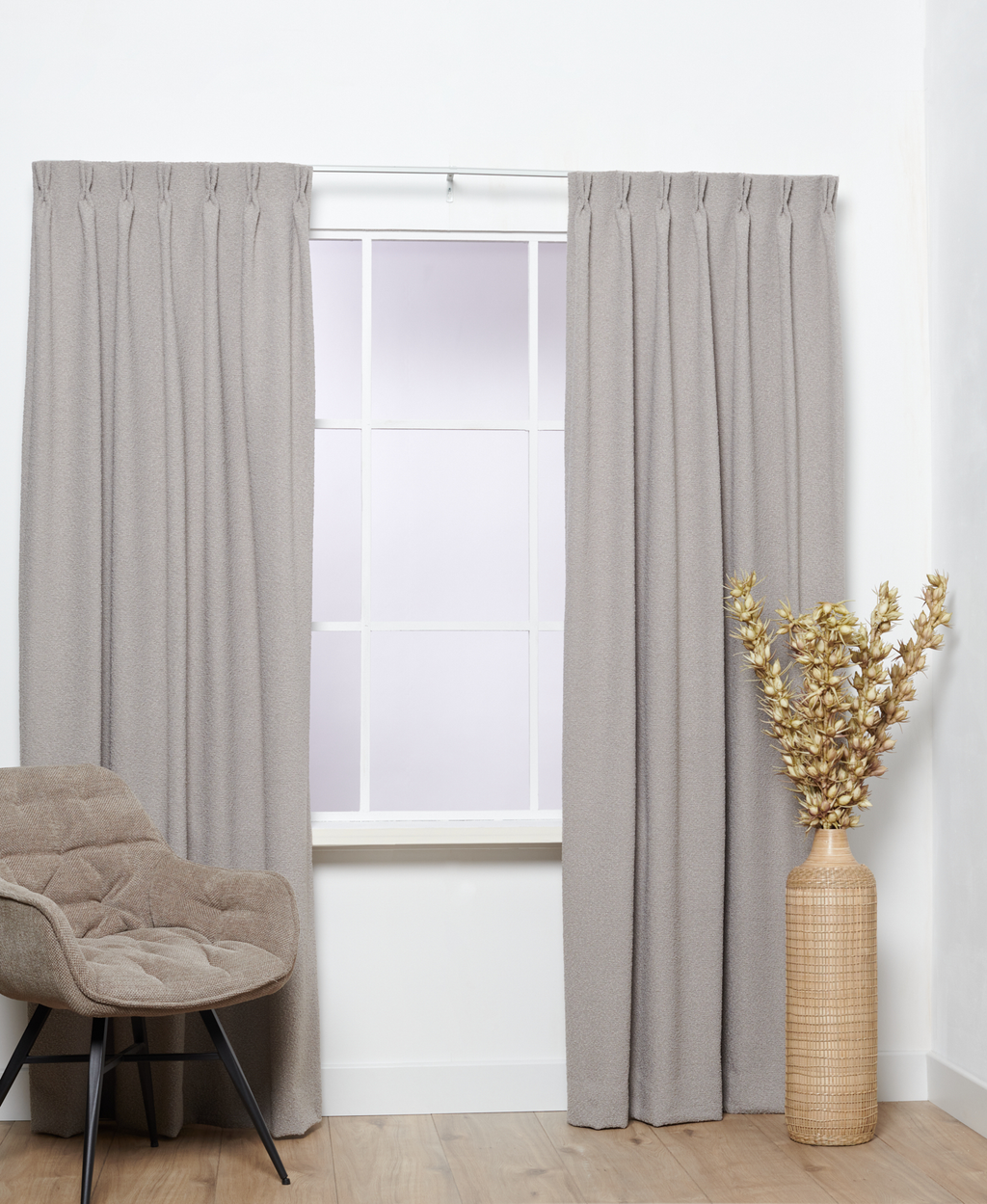 Teddy Bouclé Warmgrau 803