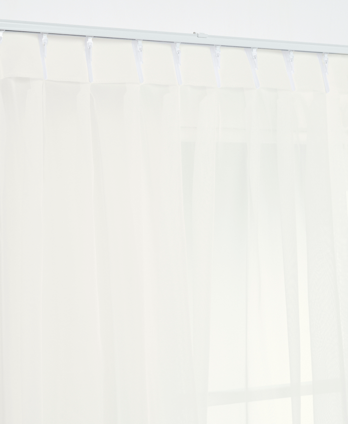 Voile schwer entflammbar Elfenbein
