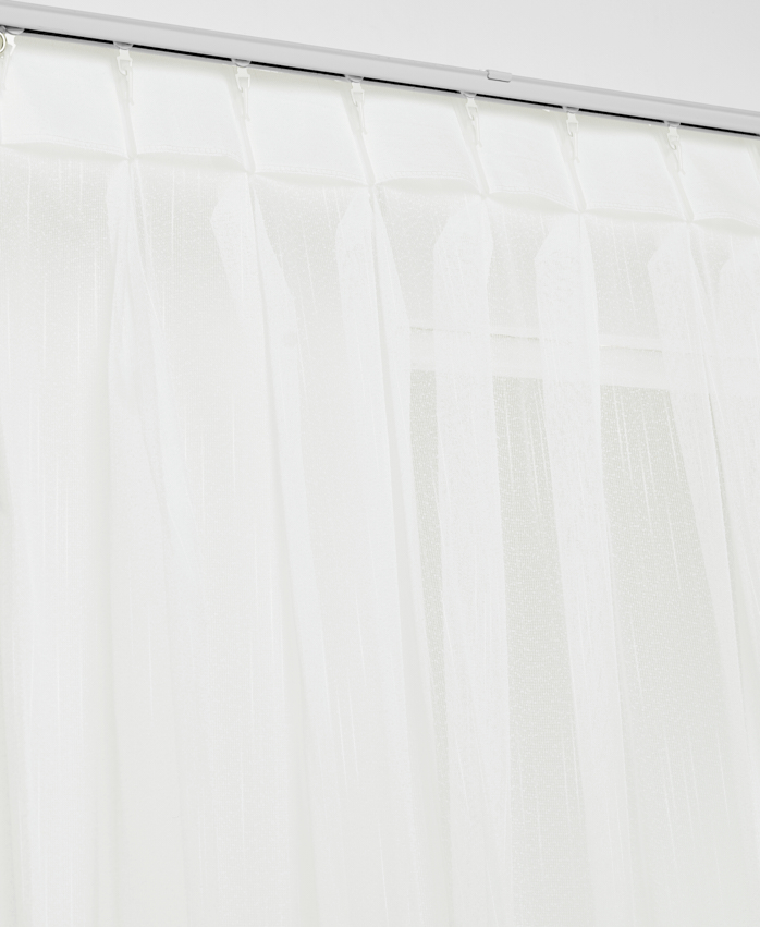 Bouclé transparent Elfenbein